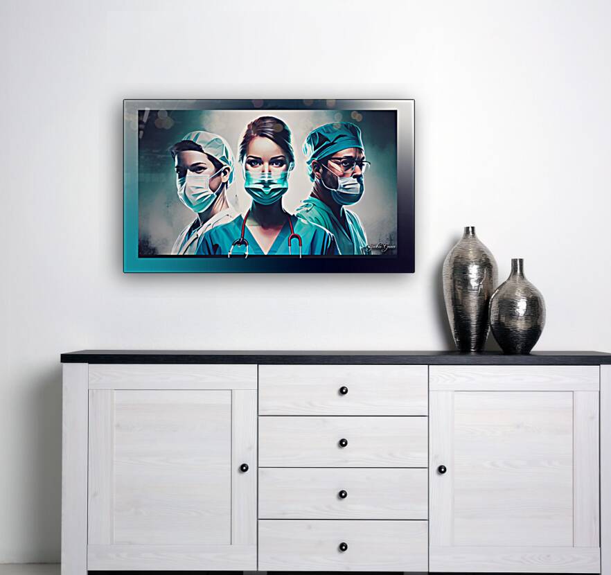 Nurses On Patrol Reproduction