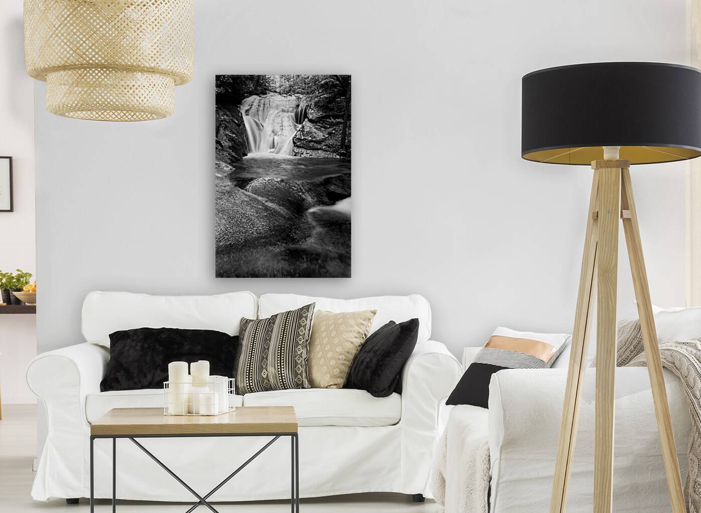 North Carolina River Runs Through It Reproduction