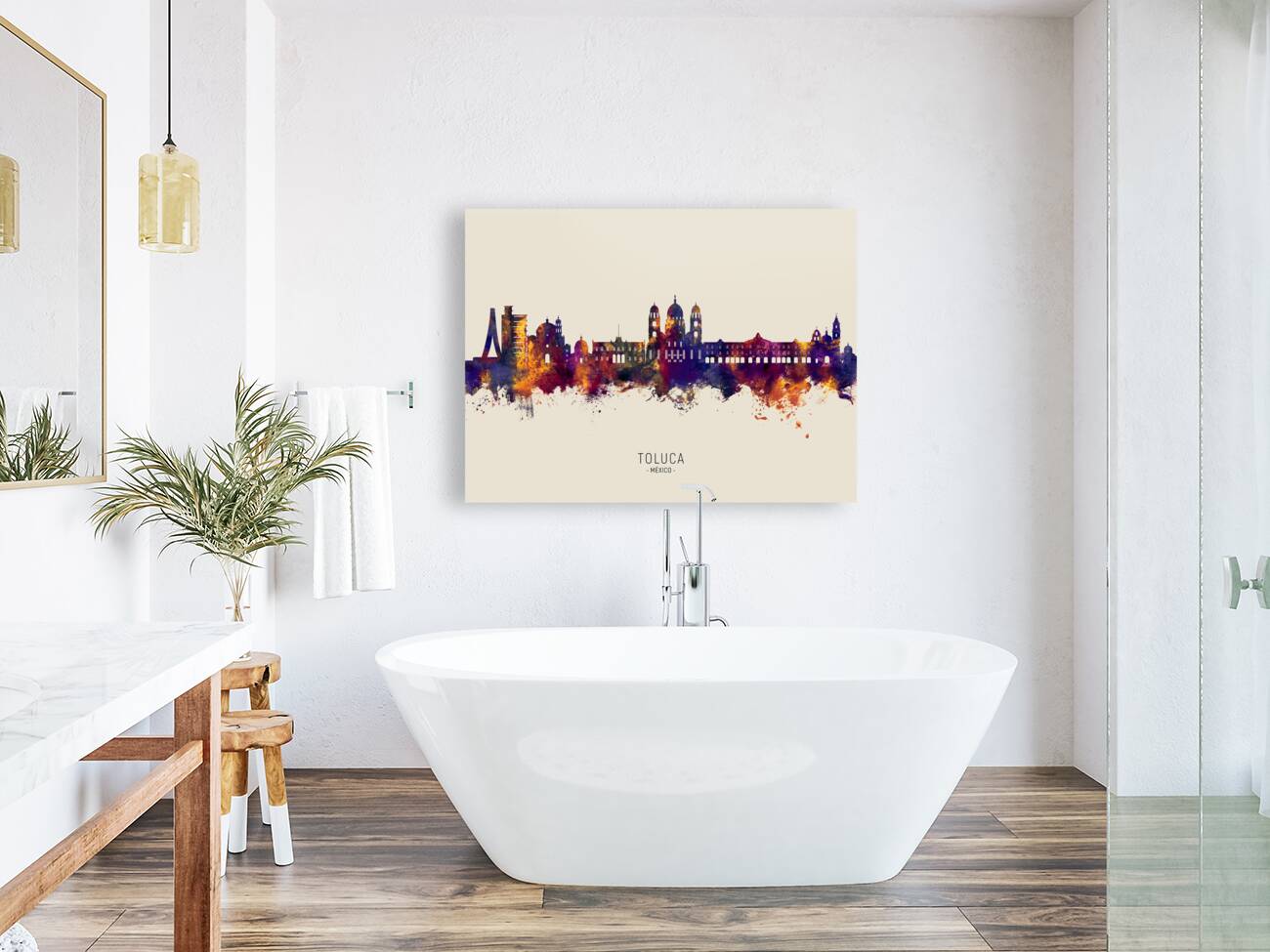 Toluca Skyline Mexico Reproduction