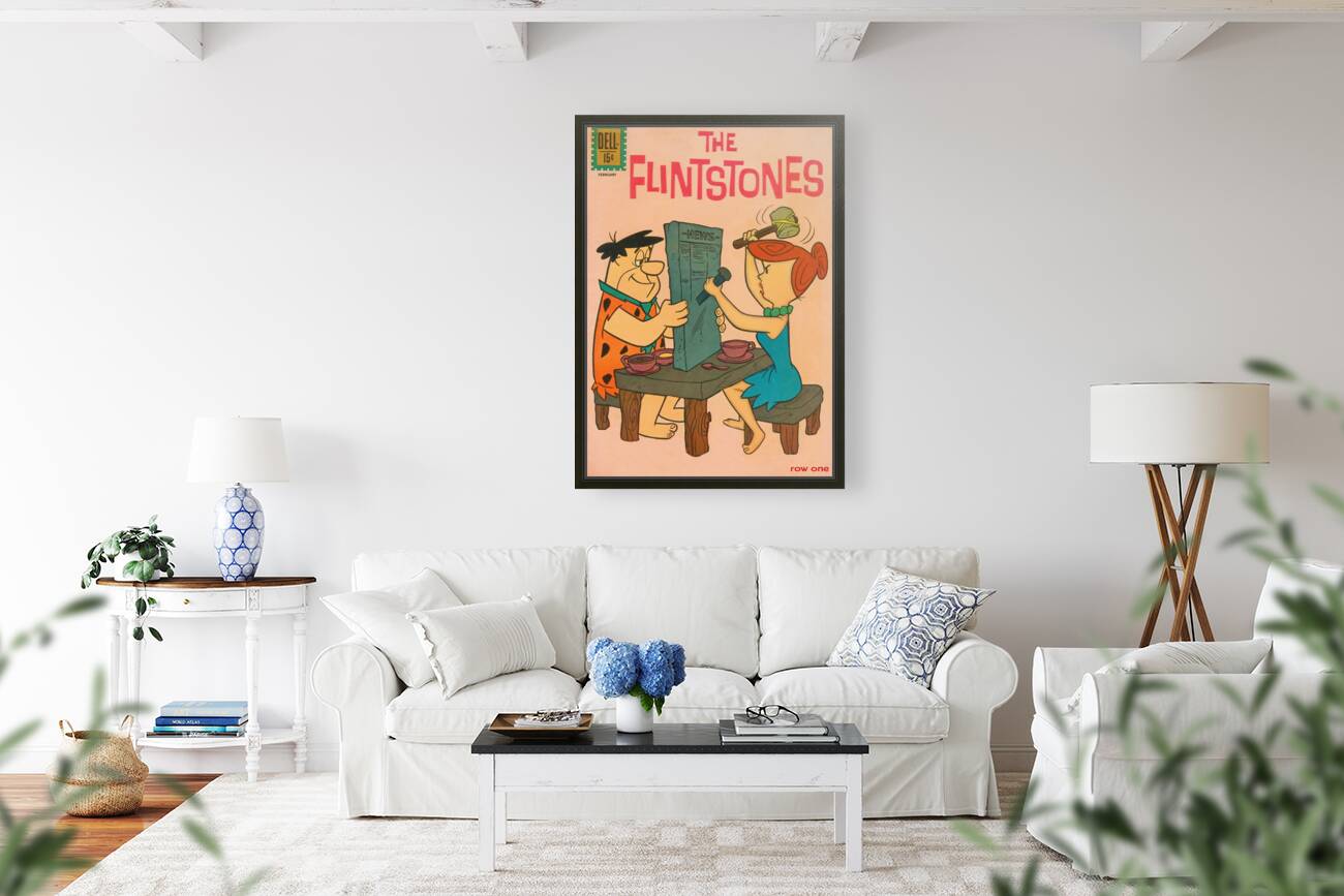 The Flintstones 1961 Cover Art Reproduction