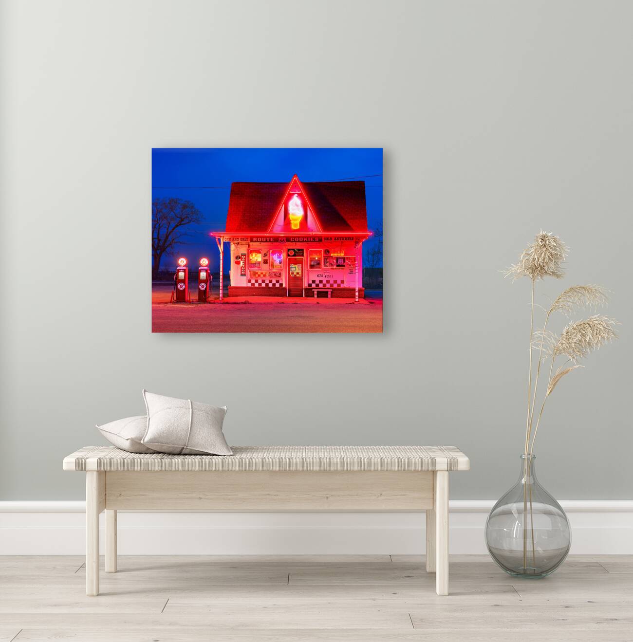 Dairy King on Route 66 Reproduction