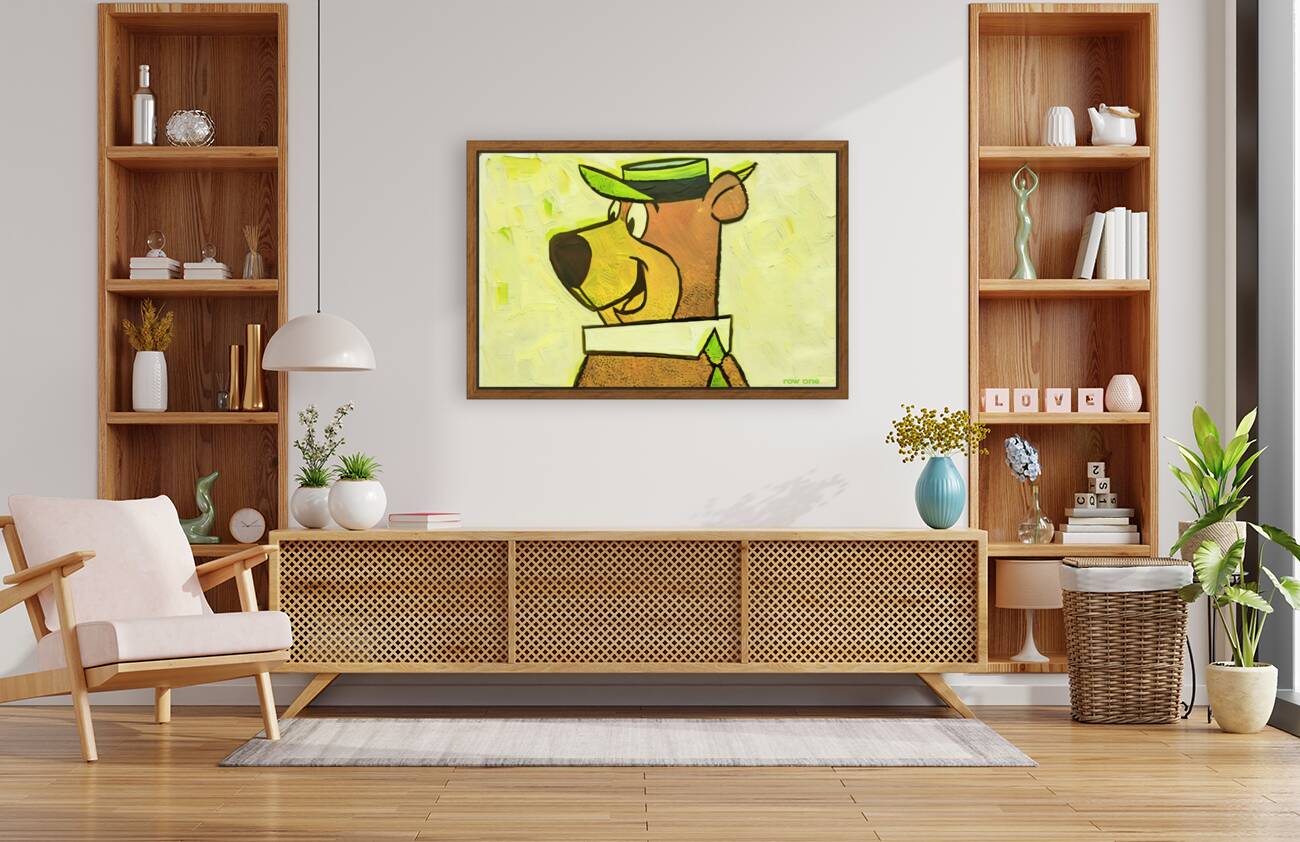 Smiling Yogi Reproduction