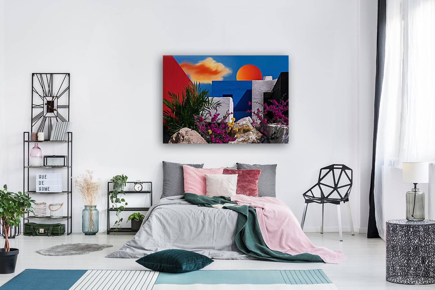 Majestic Sunrise over Tranquil Waters Reproduction