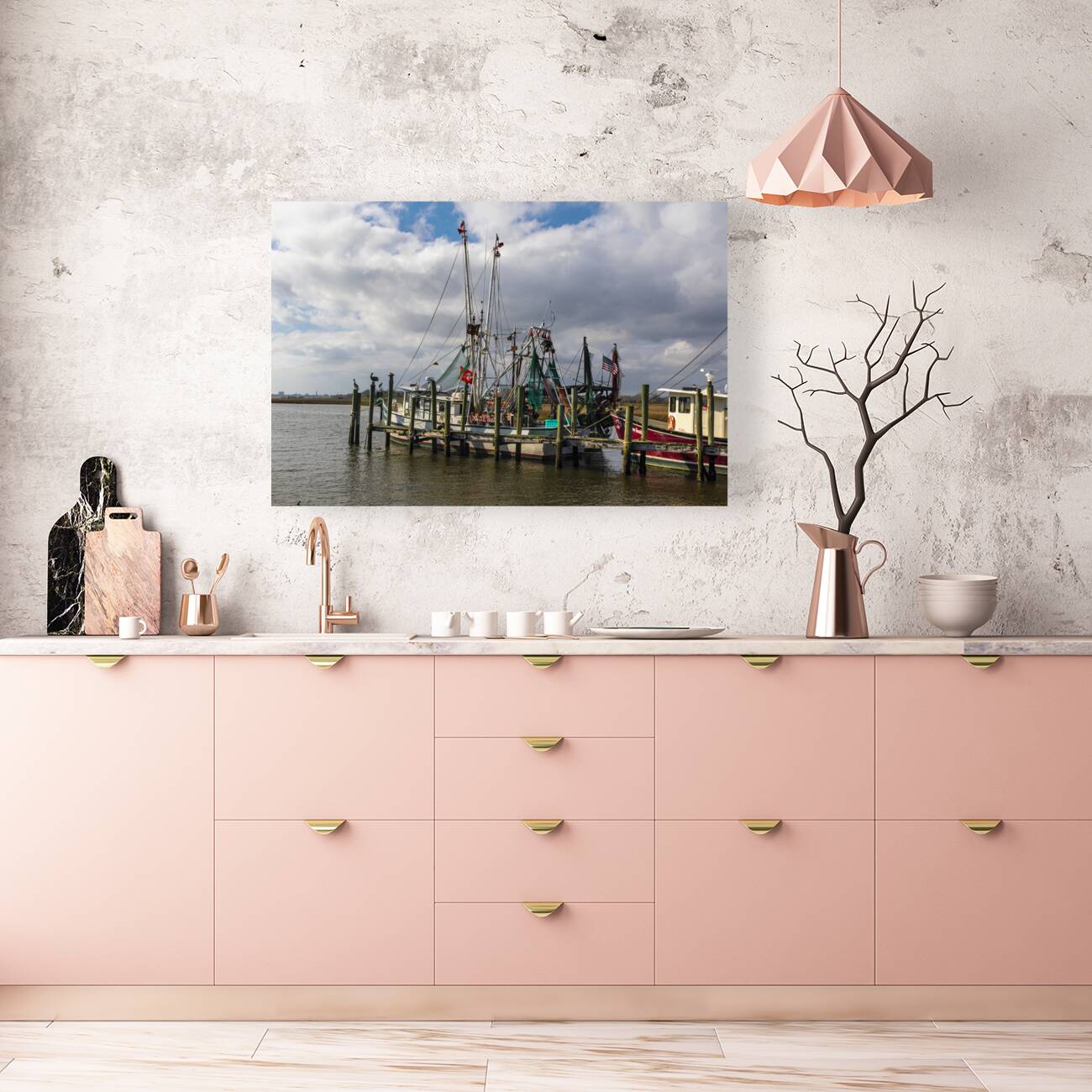 Mount Pleasant Shem Creek Shrimper Reproduction