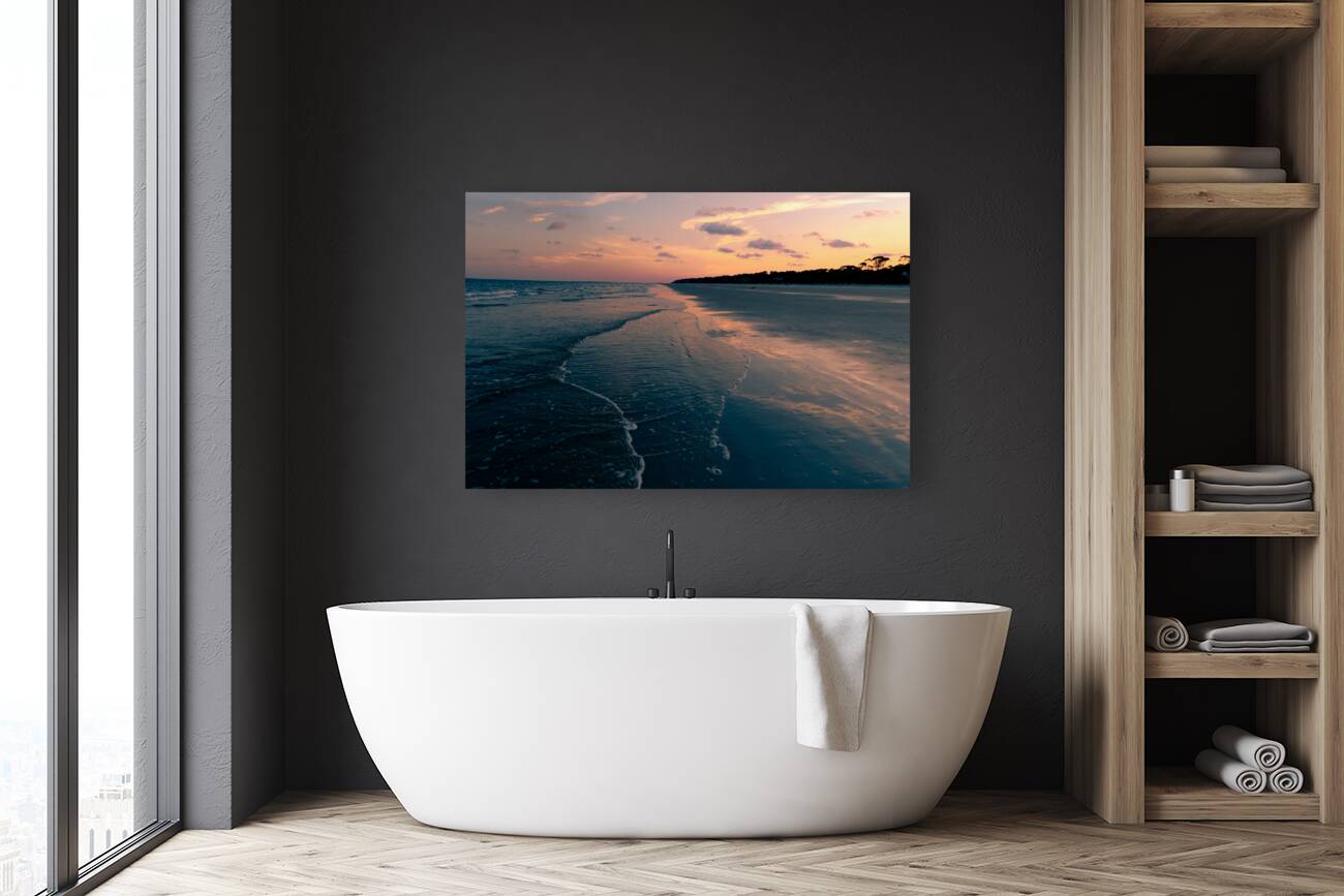 The Perfect Beach Sunset Reproduction