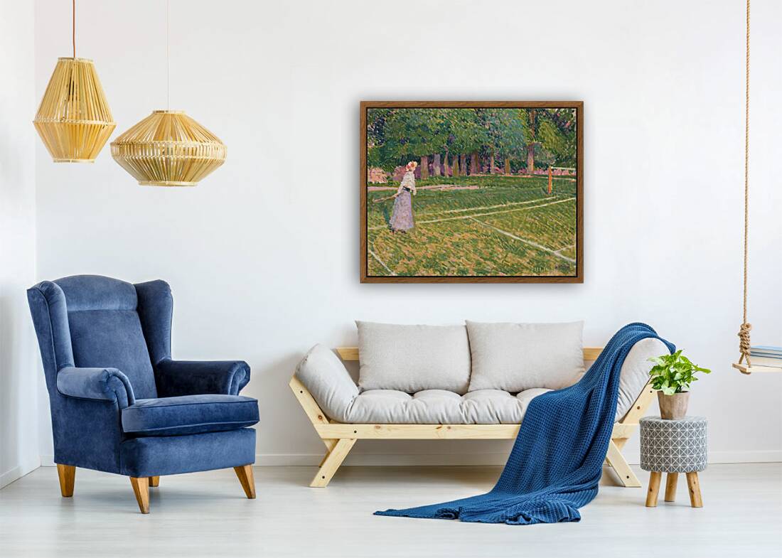 Tennis at Hertingfordbury Spencer Frederick Gore Reproduction