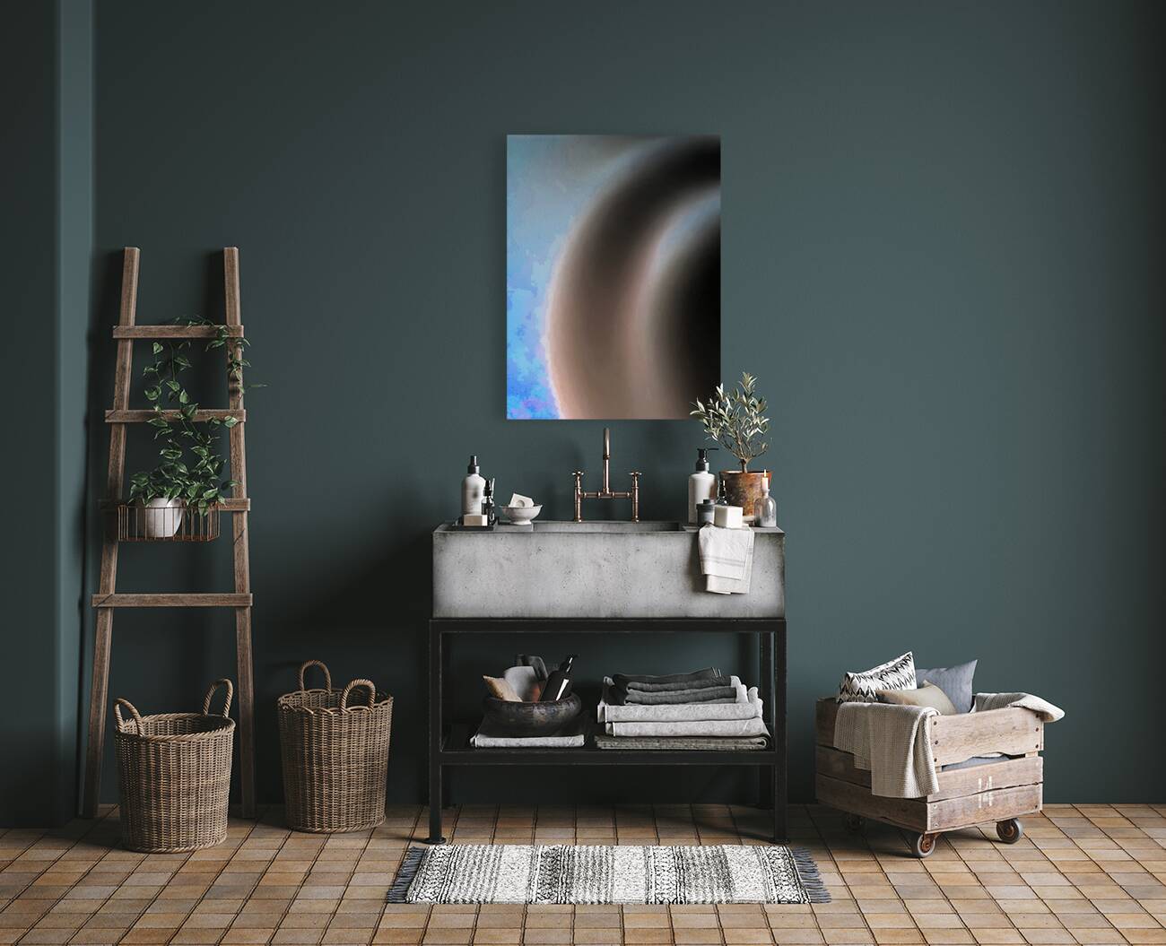 Cool Abstract Transition Reproduction