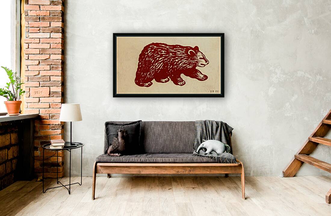 vintage bear art reproduction 30 Reproduction