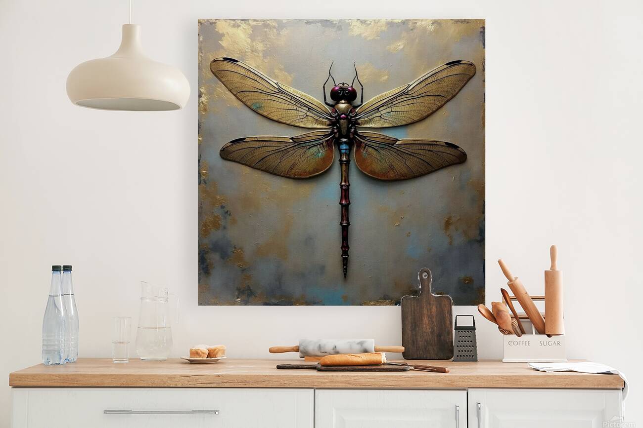 Good Luck Golden Dragonfly 2024 09 03 10 42 01 Reproduction
