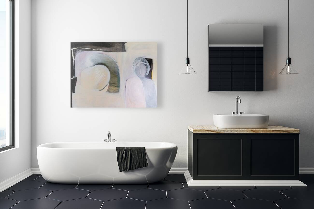 Portrait of an Artist - Portrait dun artiste Reproduction