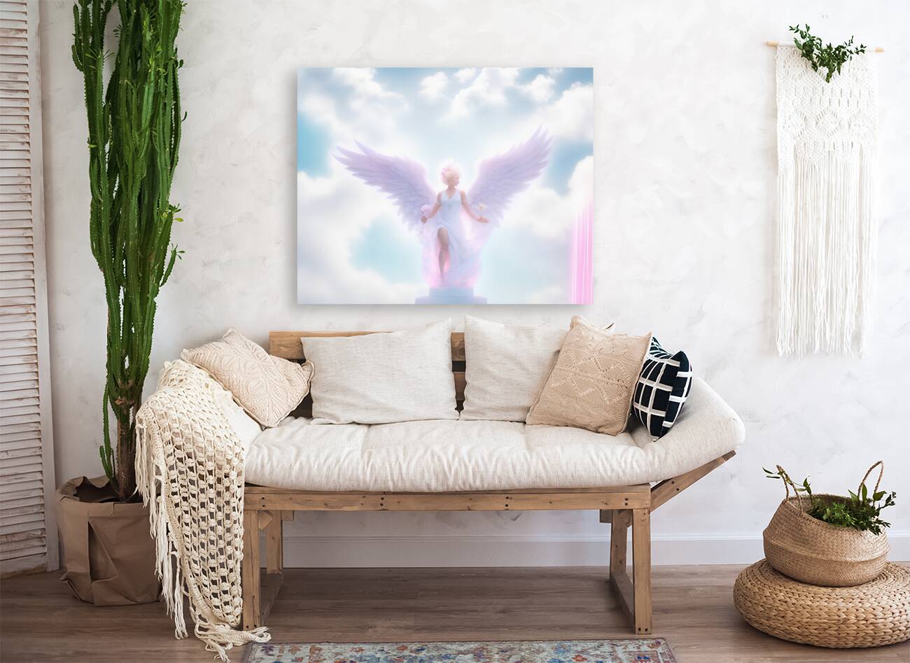 painted angel Reproduction