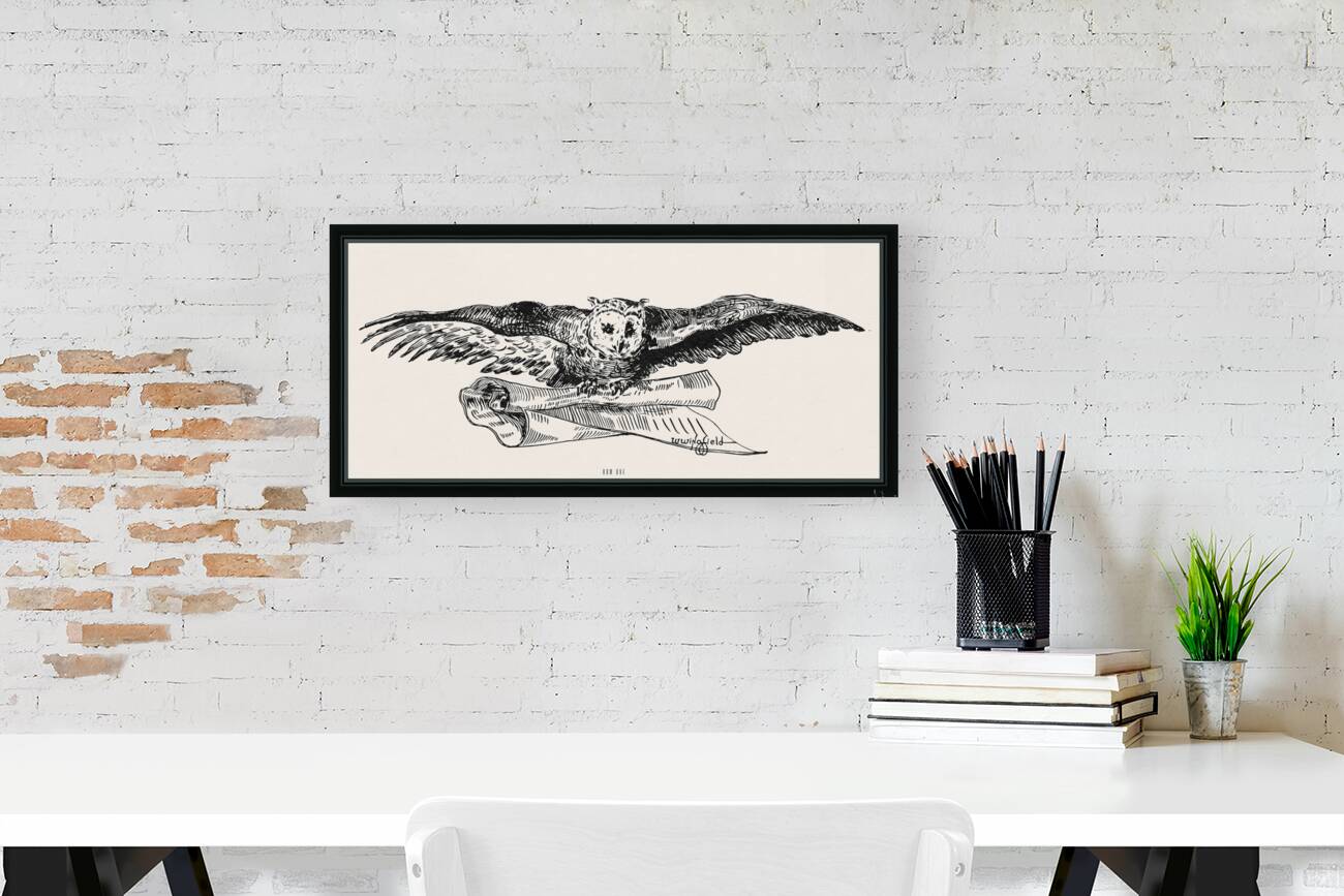 early 1900s owl wingfield Reproduction