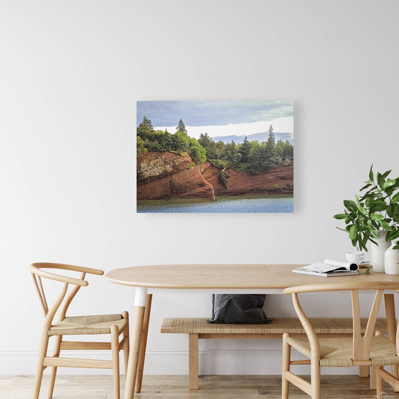 Fundy Bay caves Reproduction