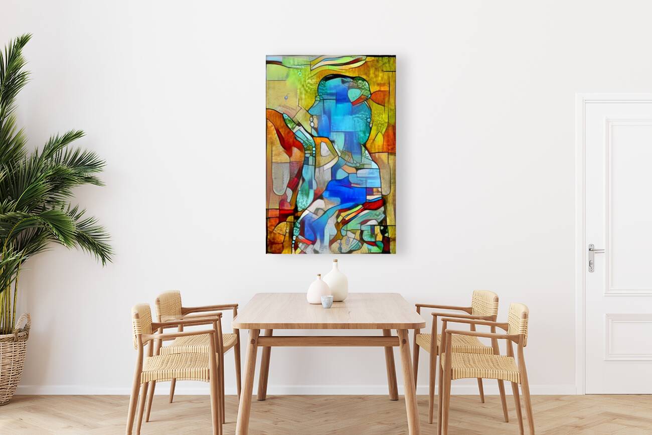 Stained Glass Muse Reproduction