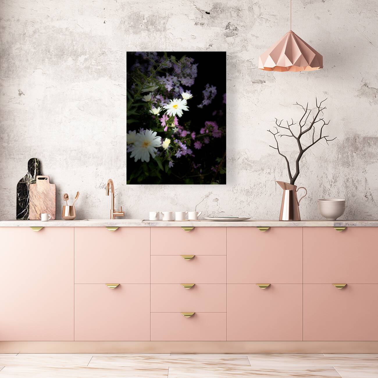 Cottage Garden in the Darkness Reproduction