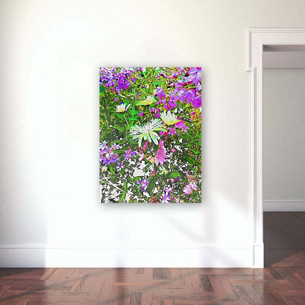 Vibrant Cottage Garden Flowers Reproduction