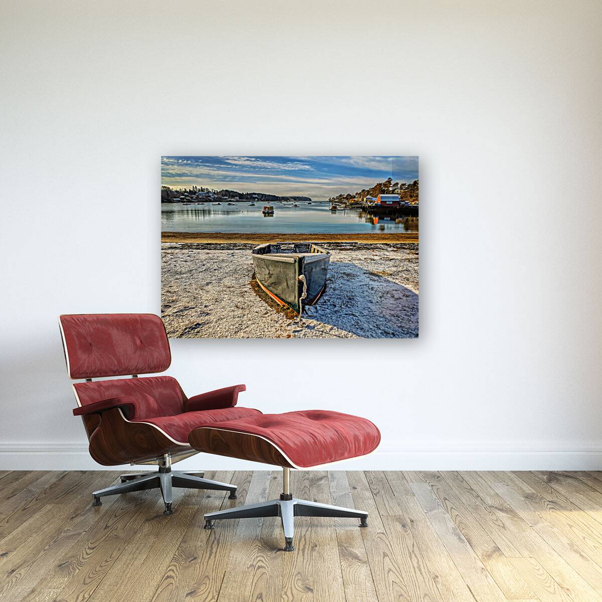 Frost at the Shore - Coastal Maine Wall Art Reproduction