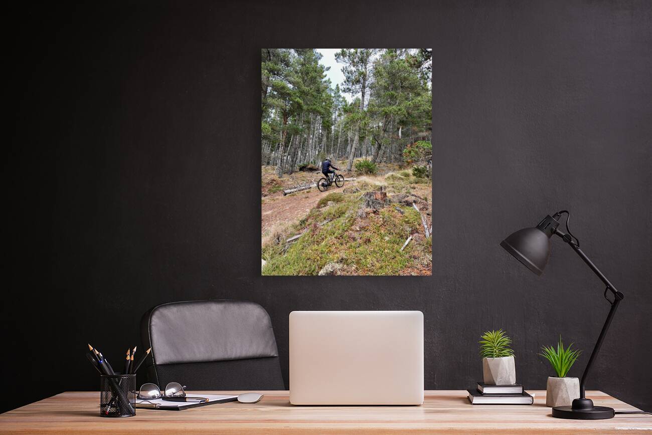 Scenes from the Trail- Onwards and Upwards Through the Scottish Highlands Reproduction