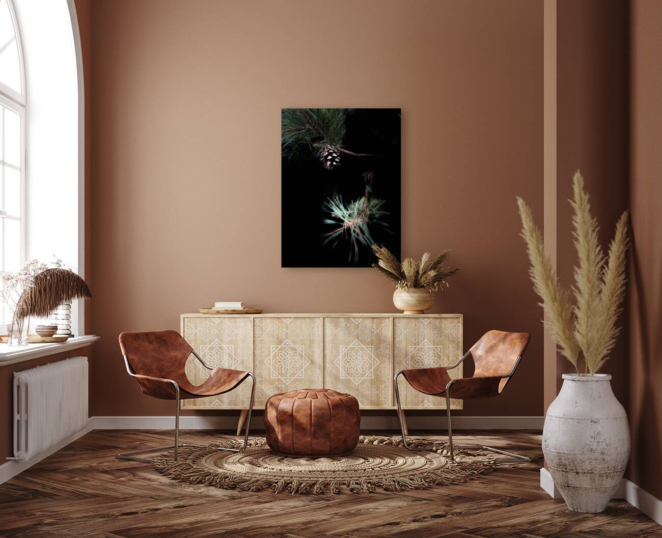 Scenes from the Trail- Pine Cone Reproduction