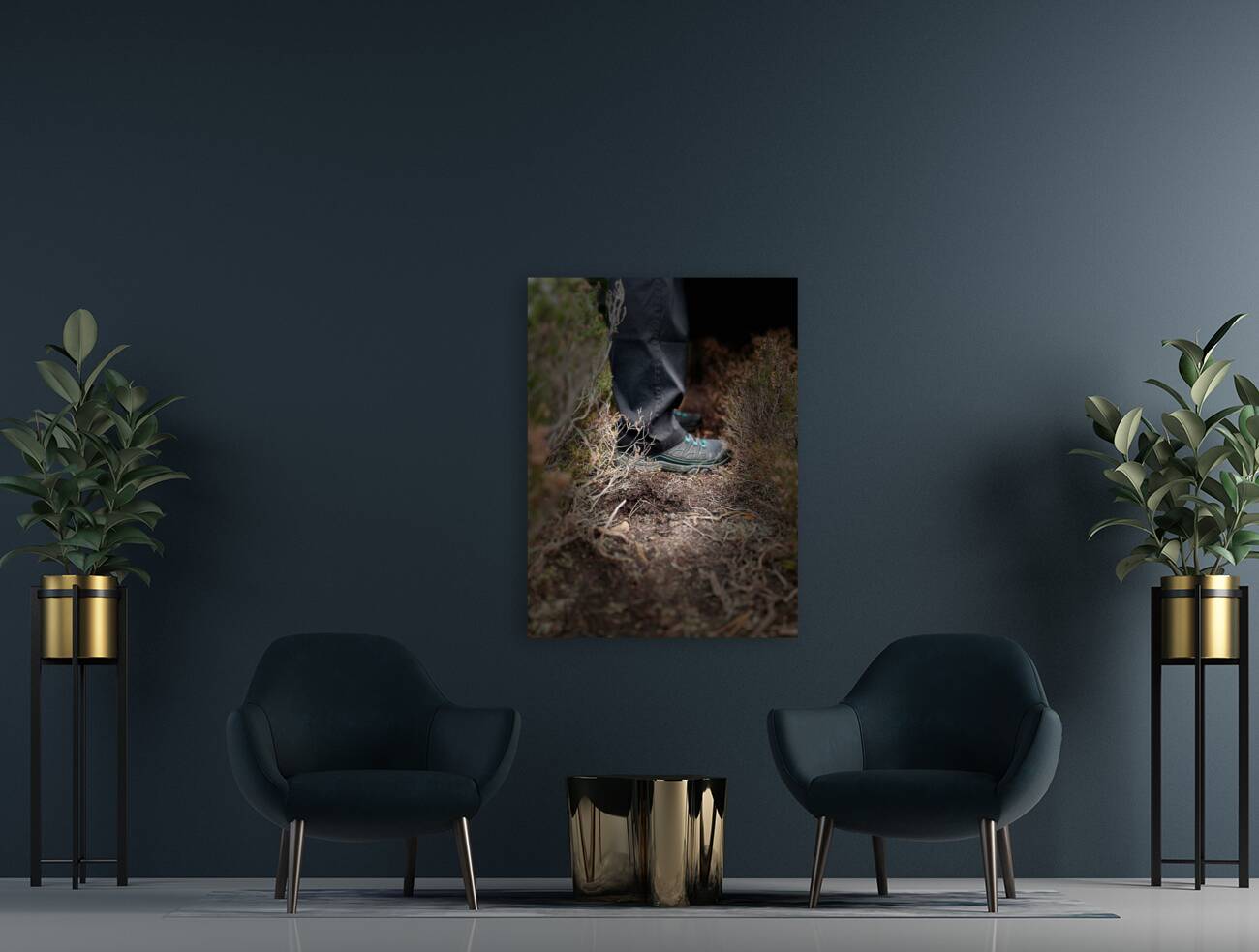 Scenes from the Trail-Standing Reproduction