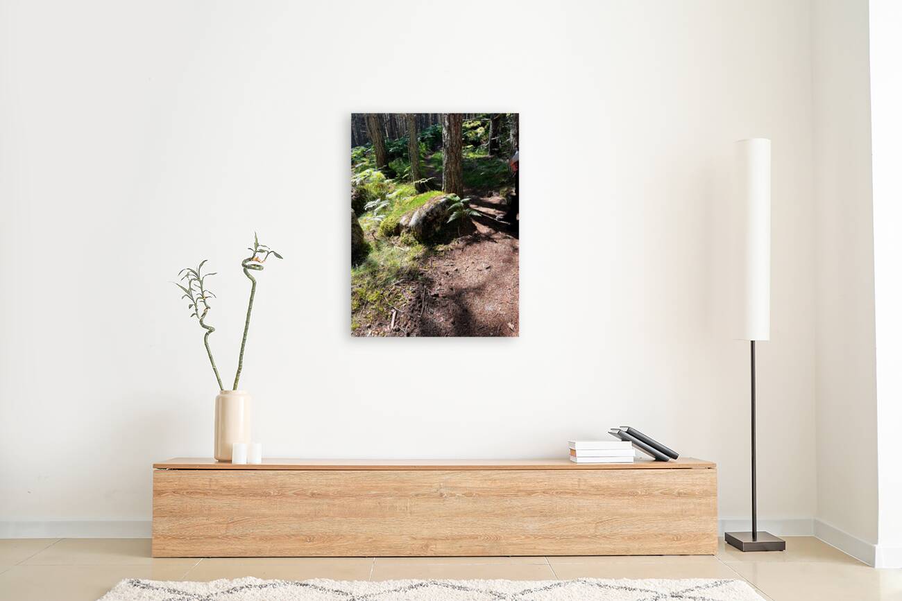 Scenes from the Trail- On the Edge Reproduction