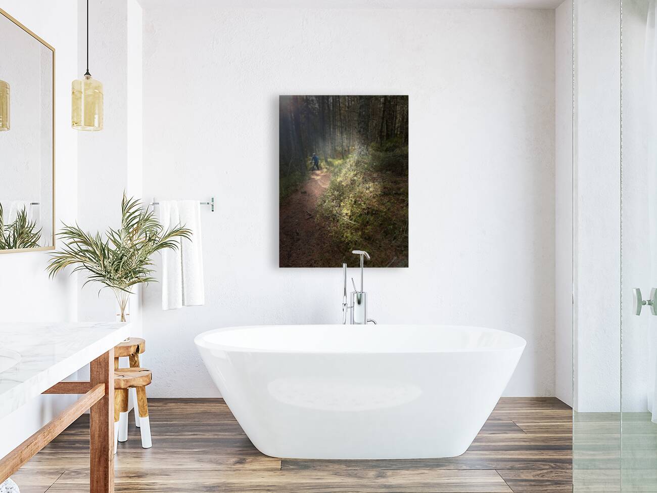 Scenes from the Trail  Unexpected Meetings  Reproduction