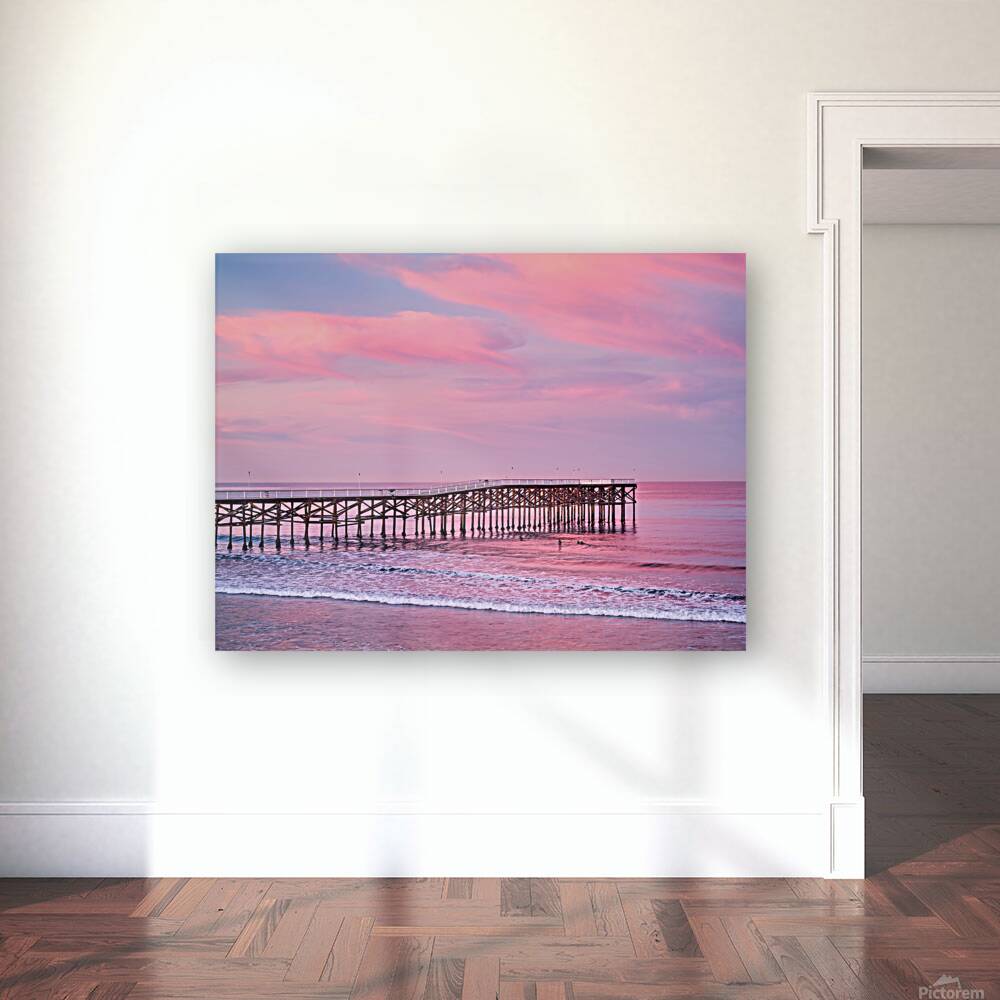 Cotton Candy Clouds Crystal Pier San Diego Reproduction