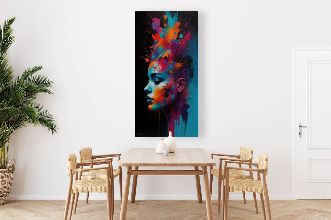 Explosion of Colors: Reflections of the Soul Reproduction