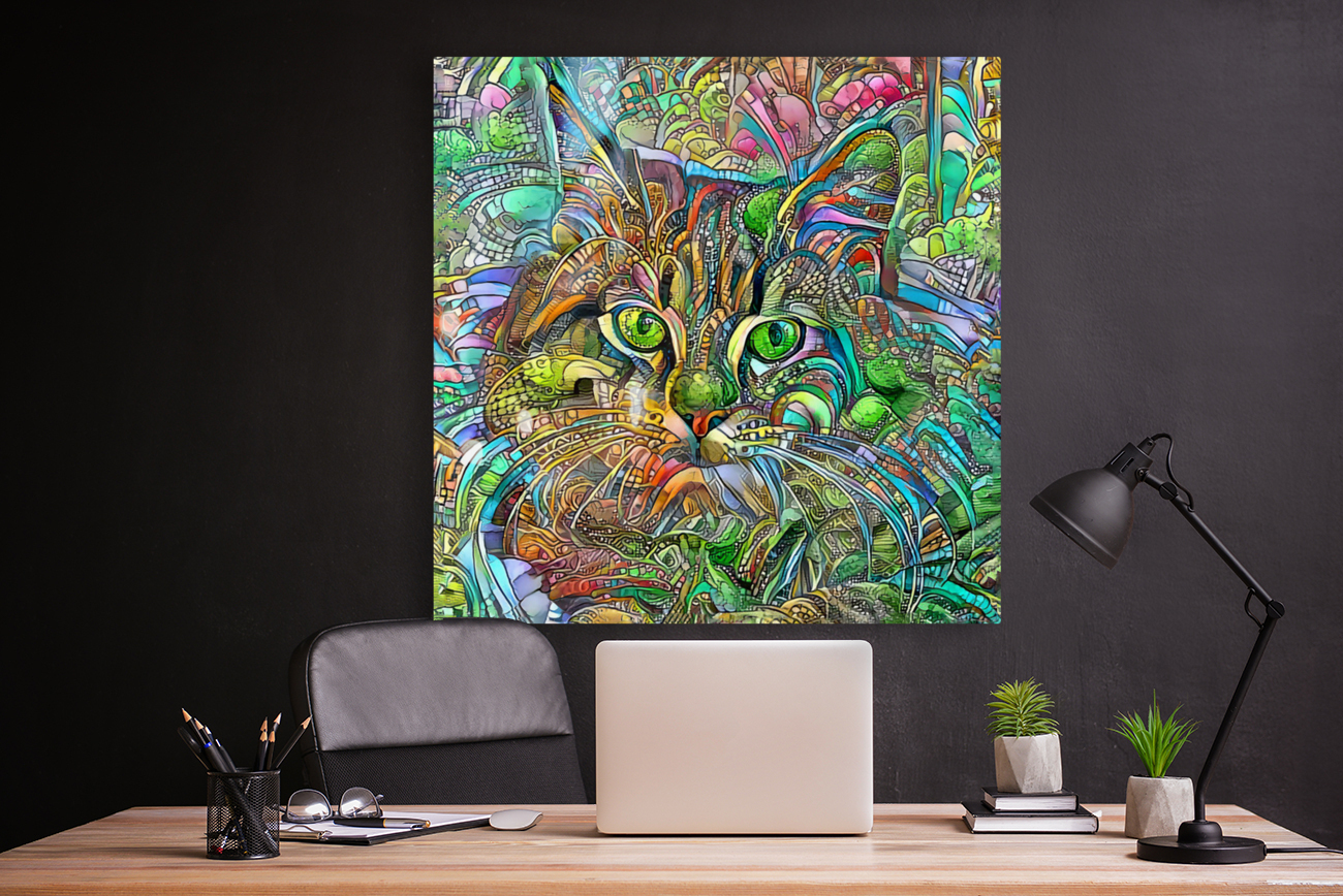 Green Eyed Girl Reproduction