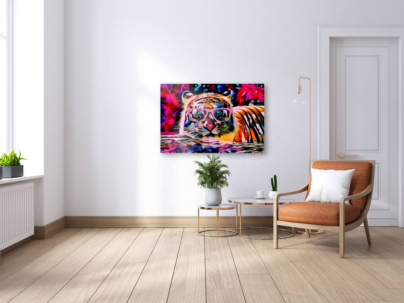 Tiger à Lunette master Reproduction