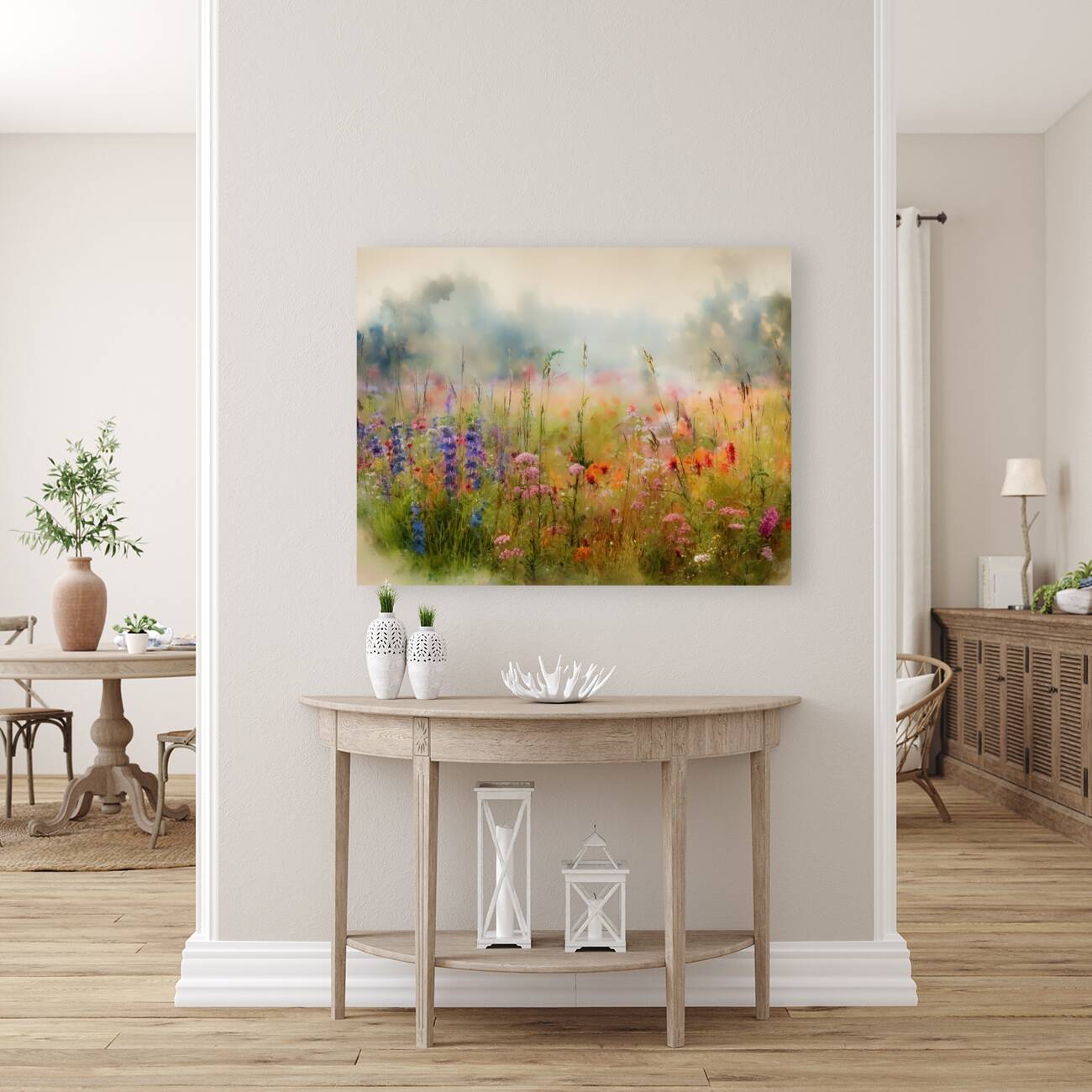 Wildflowers and Tall Grass Reproduction