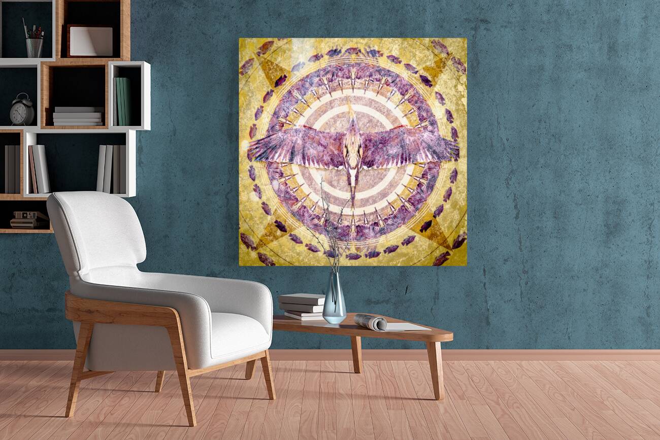 Great Blue Heron Reproduction