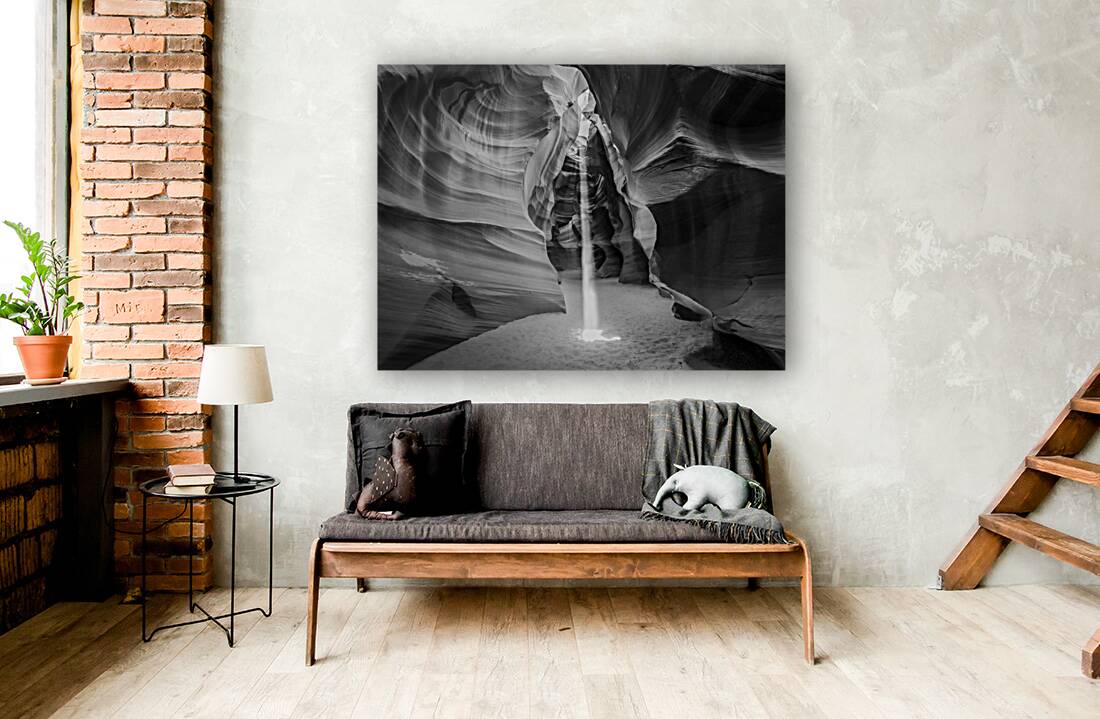 Sunbeam in Upper Antelope Canyon Arizona Reproduction