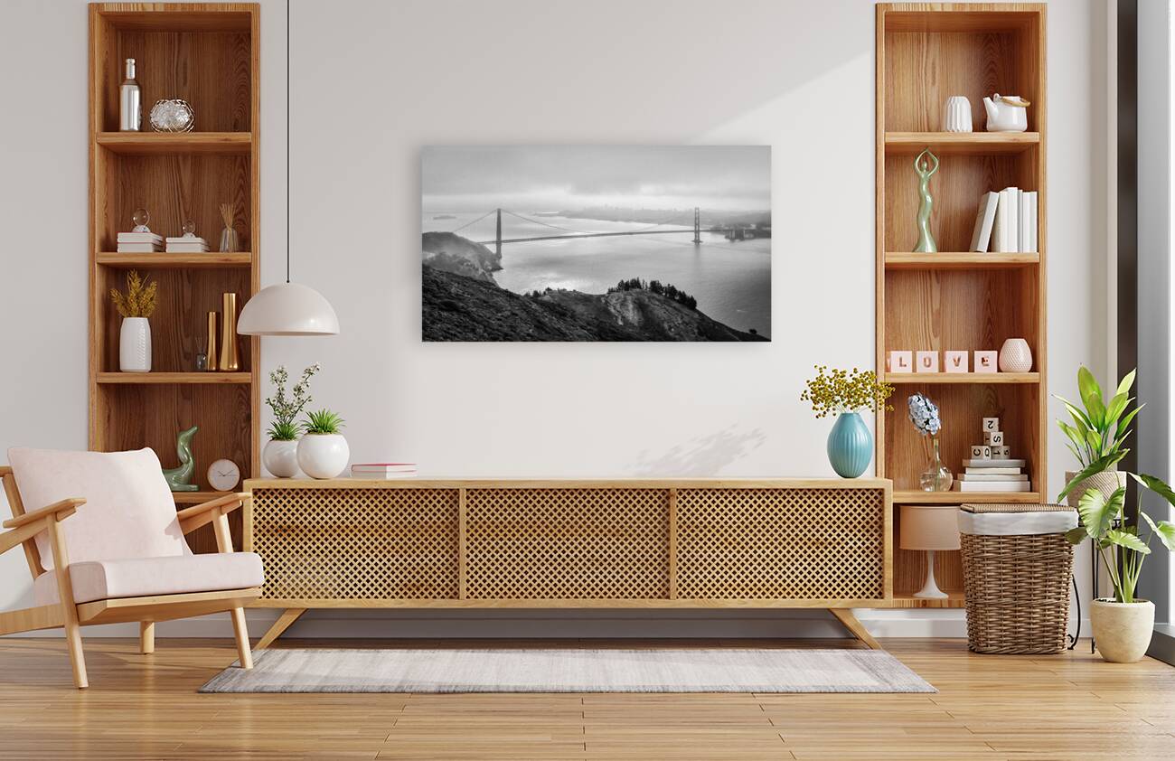 Morning at the Golden Gate Reproduction