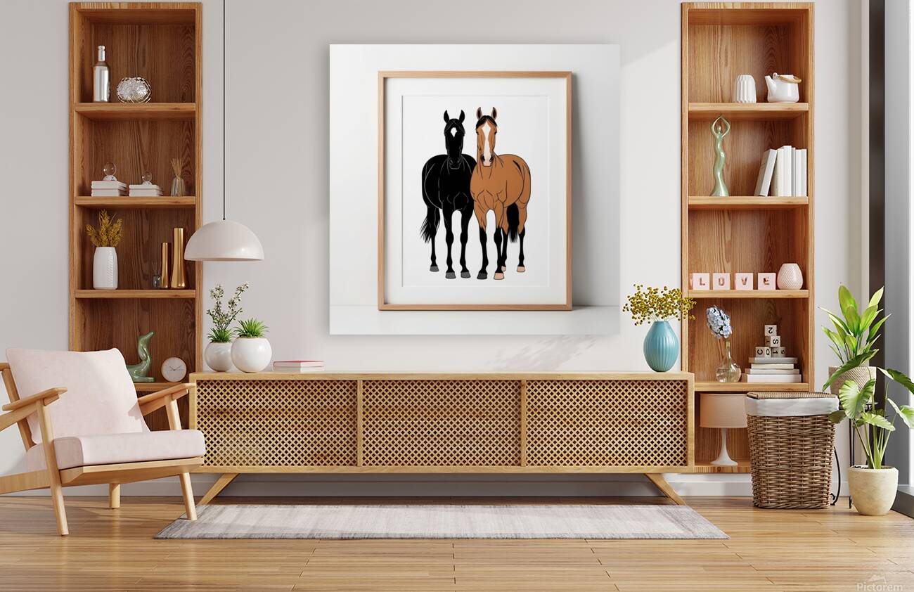 Wild Spirit: Artistic Horses for Your Home Reproduction