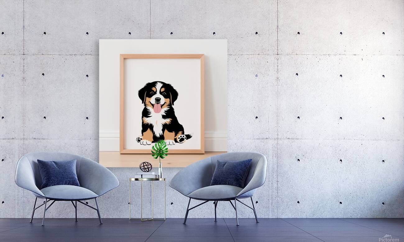 Heartwarming Paws: Modern Pet Art for Your Space Reproduction