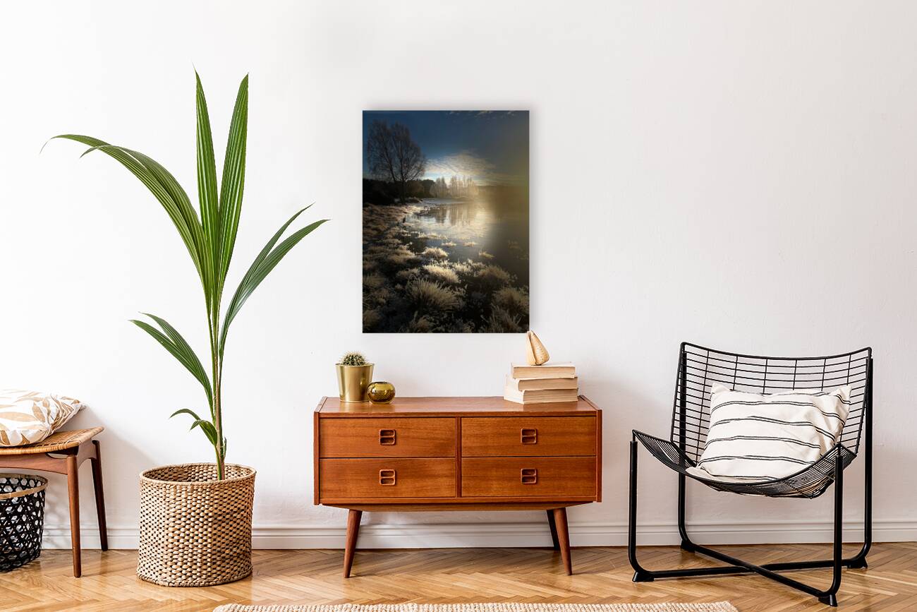 Winter Sun in the Scottish Highlands  Reproduction