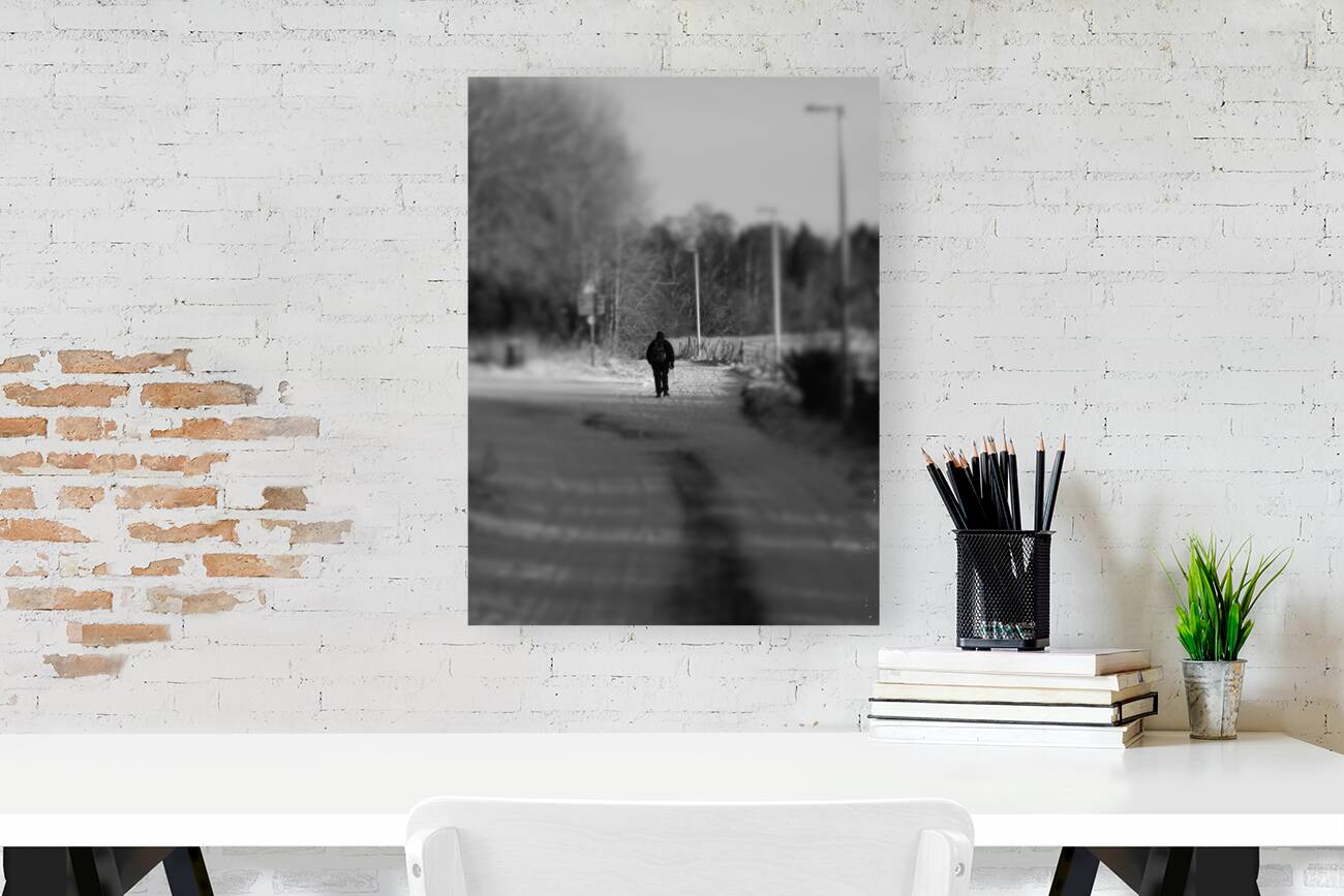 Everyday Lifes Moments- Another Snow Day in the Scottish Highlands Reproduction