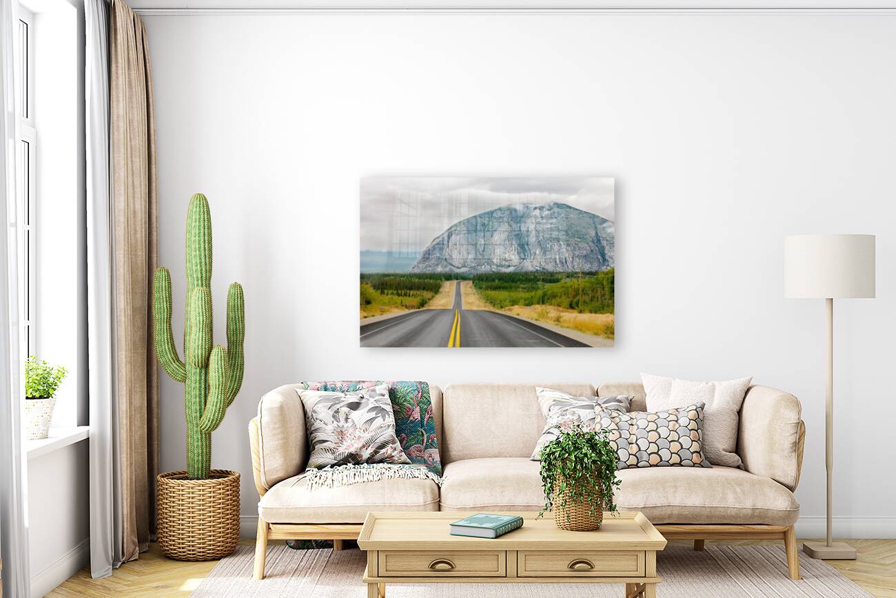 Road & Mountain Reproduction