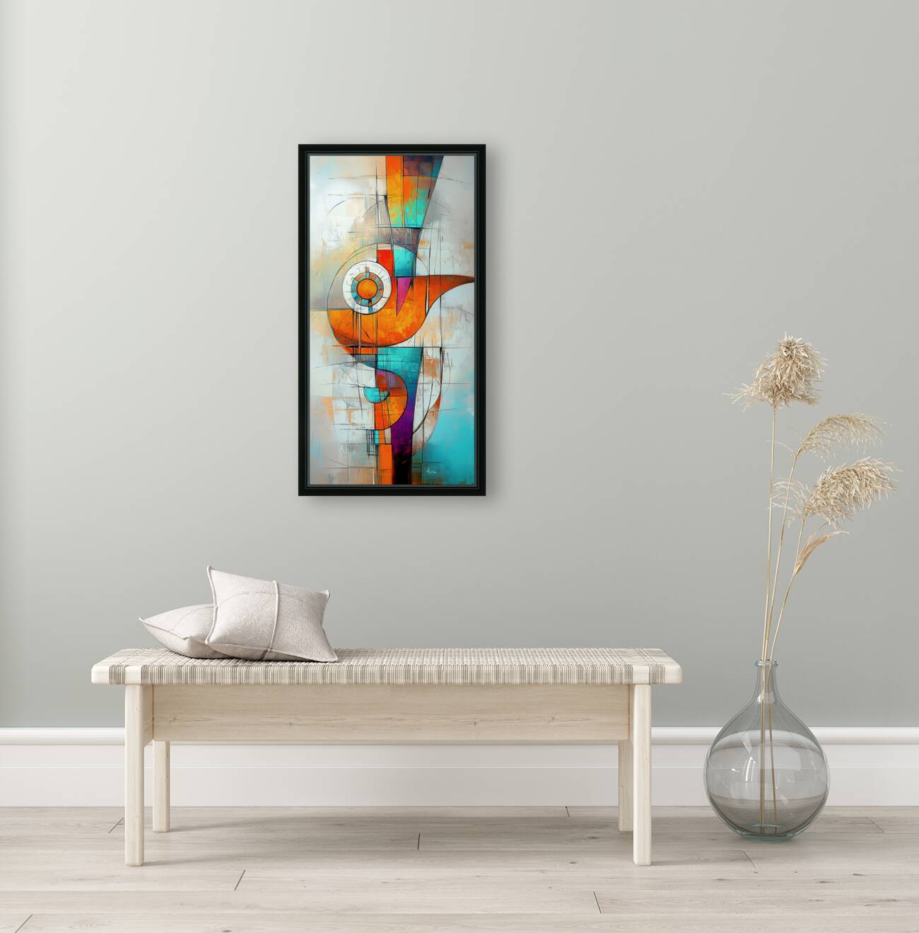 Abstract Composition One Reproduction