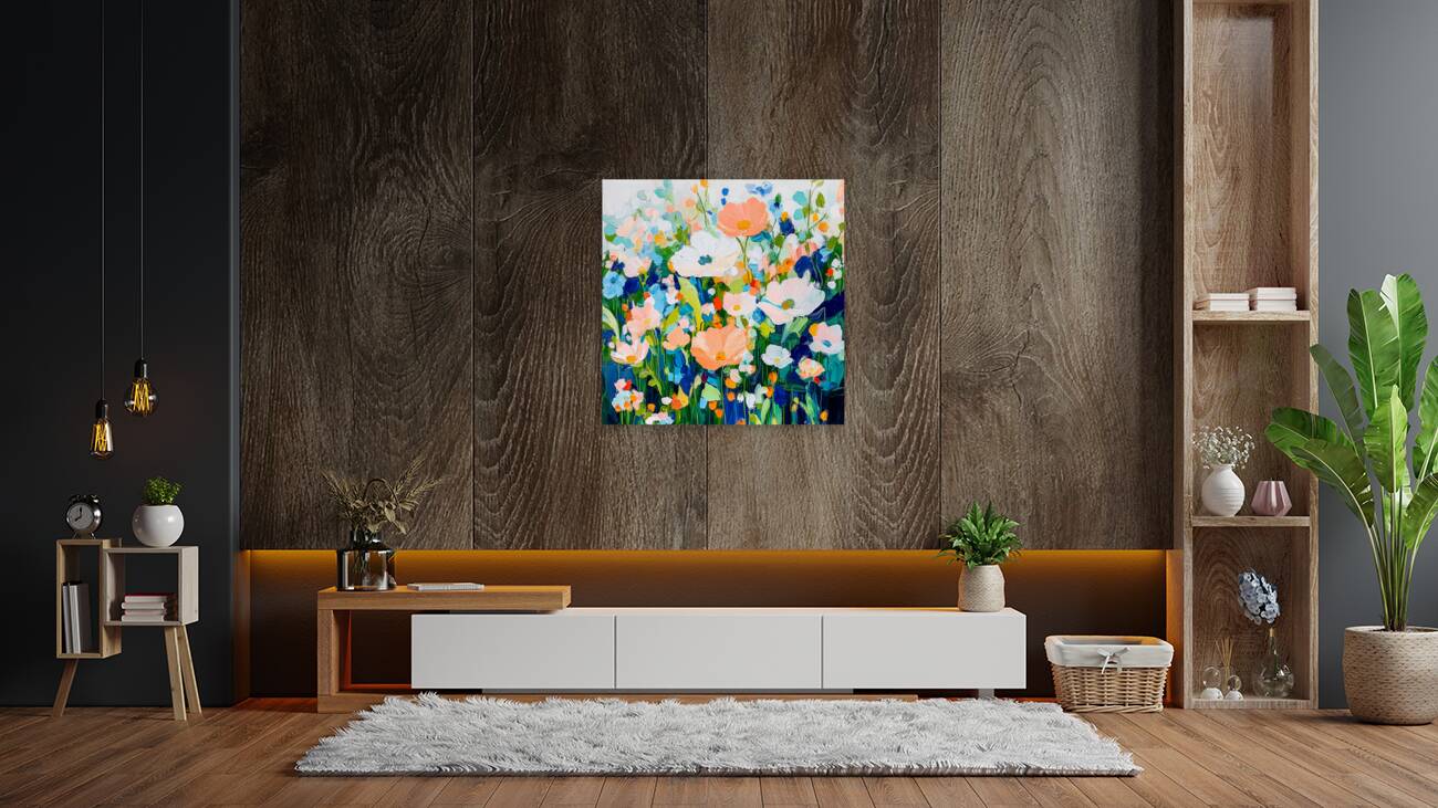 Tall Poppies Meadow Reproduction