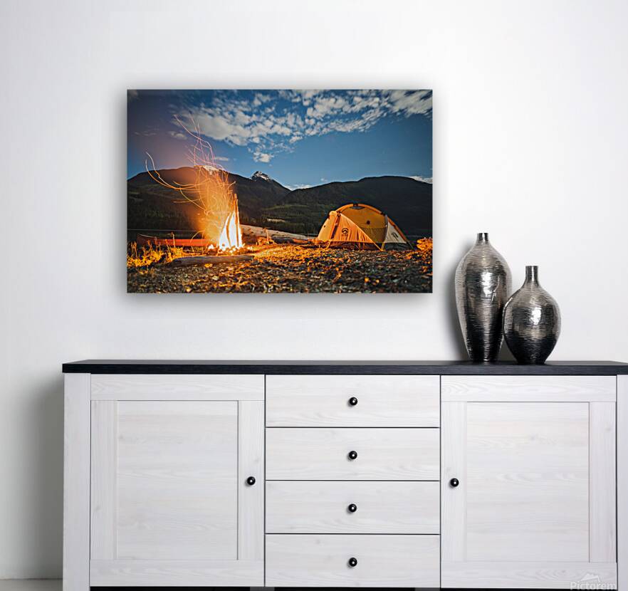 Lilooet Lake Campfire Reproduction