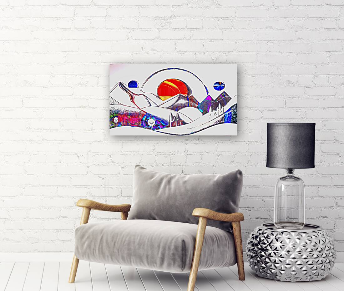 Mountain time. Reproduction