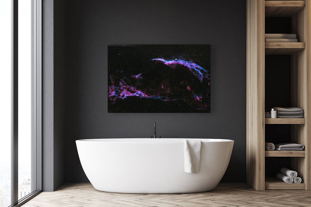 Western Veil Nebula Reproduction