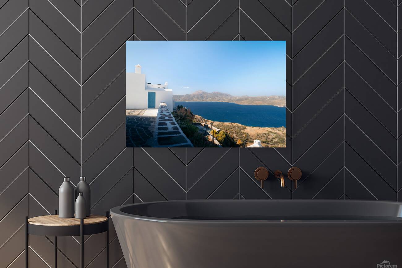 Plaka Views Greece Reproduction