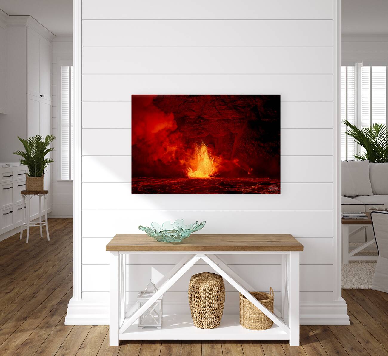 Kilauea Pele Fountain  2 Reproduction