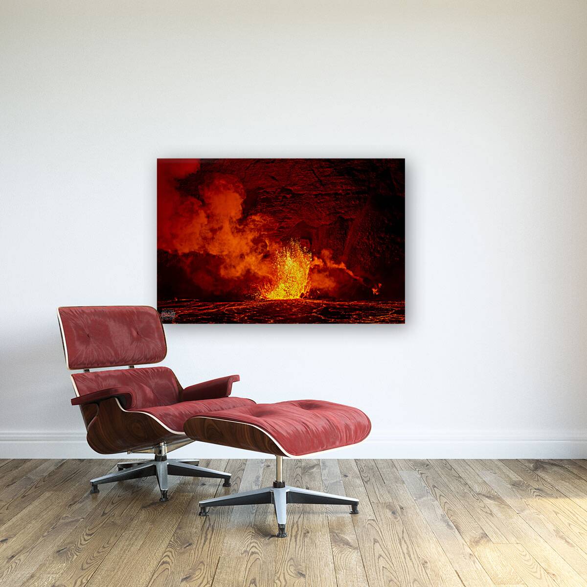 Kilauea Pele Fountain  3 Reproduction