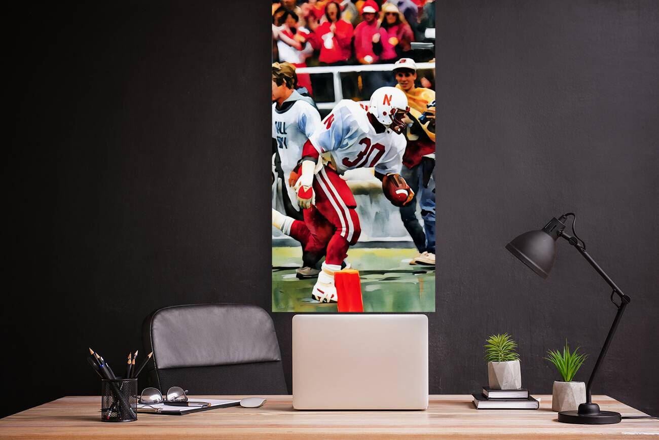 1983 Nebraska Touchdown Reproduction