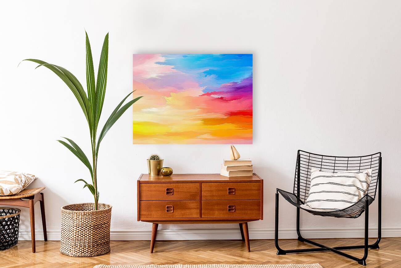 Simple Colorful Cloudscape Reproduction