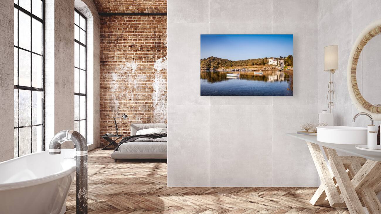 Port Lligat and Casa Museo Salvador Dali Reproduction